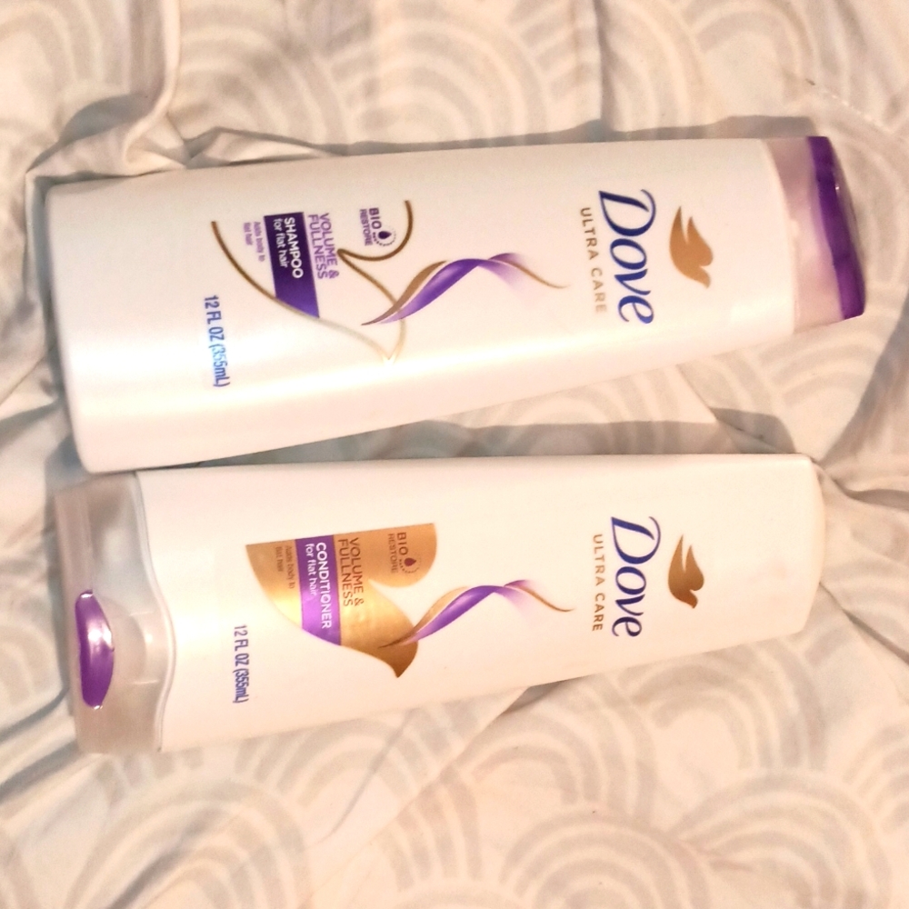 Dove shampoo conditioner set